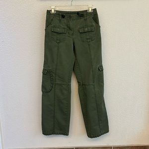 John Galt Green Kim Cargo Pants